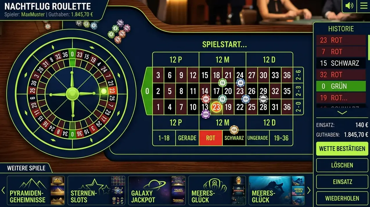 Tischspiele & Poker im Angebot von Honey Betz
